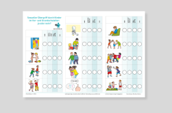 Sexuelle Übergriffe durch Kinder im Vor- und Grundschulalter – ja oder nein? Illustriertes Arbeitsblatt für Fachkräfte